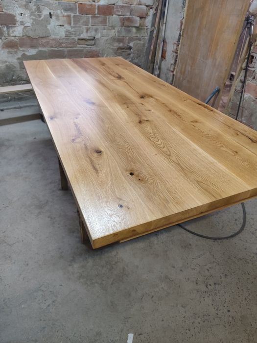 Плот за маса от дъб масив