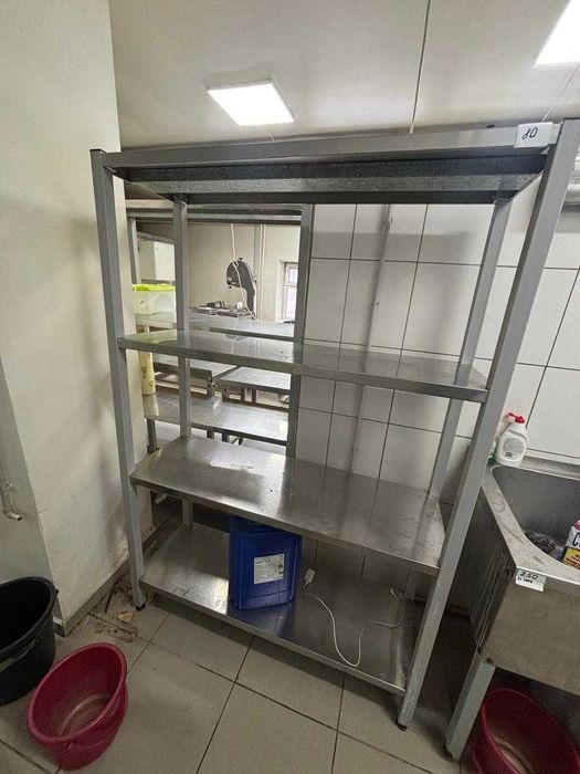 Стеллажи из нержавейки