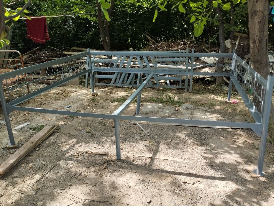 Тапчан 2.5 × 2.5 метрли  разборни ишлатмаган ески уголок  бакуват