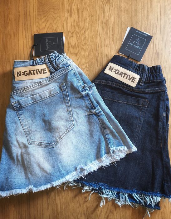 Поръчано Комплект дънкови къси панталони Negative wear