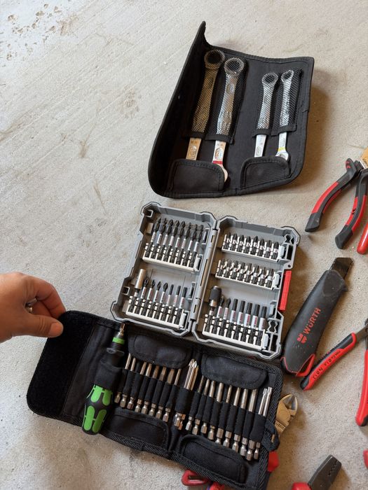 Куфар с инструменти Knipex/Wera/Wurth/Reca