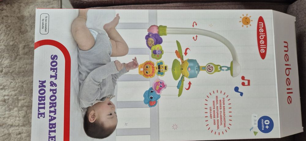 Музикална въртележка за кошетка/ кошара