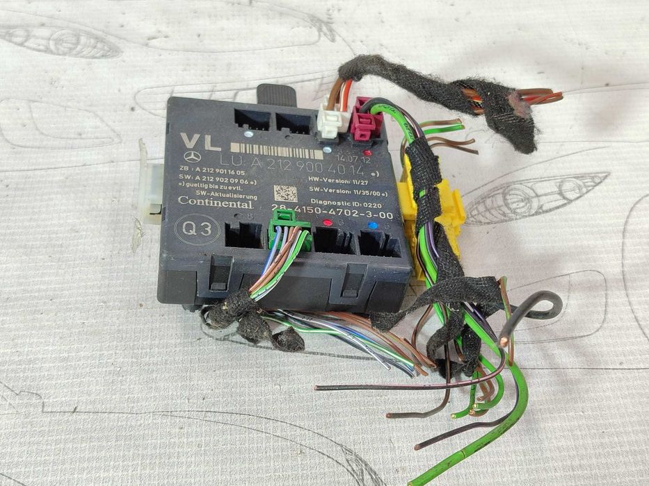 Calculator ușă față stânga Mercedes-Benz E-Class W212 / C-Class W204 / CLS C218 COD: A2129004014 2013 / [2007-2016] / (5G3)