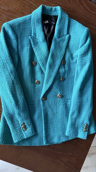 Сако Зара Zara от туид