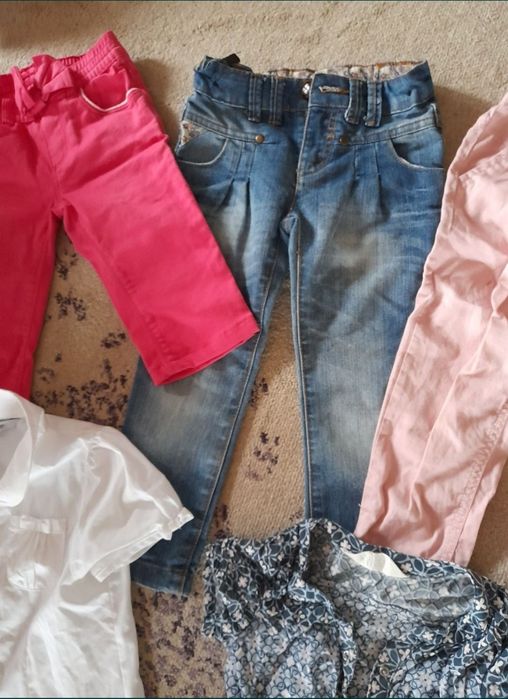 blugi pantaloni 3 sferturi salopeta camasa 3 ani 98 104 next h&m