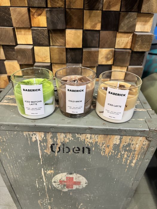 Свещ Matcha Latte Матча Лате Кафе Лате Coffee Latte