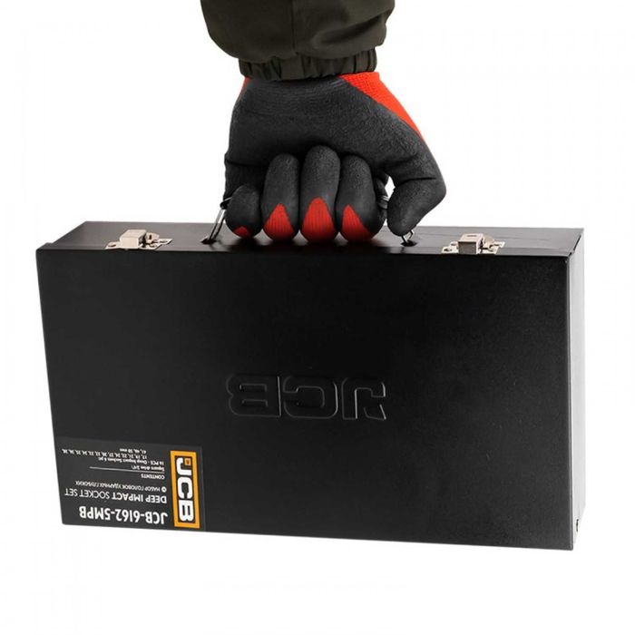 НЕМСКИ Комплект Ударни Вложки 16 Части 1/2″ JCB + Подарък ЛЕД ФЕНЕР