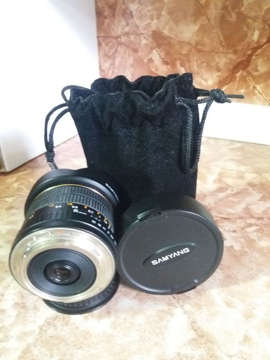 Samyang 8mm sotiladi canon