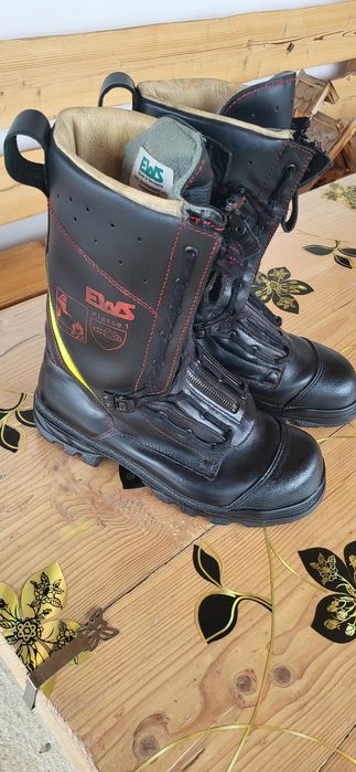 Cizme piele bocanci protectie pompieri germania ews awg svsu isu