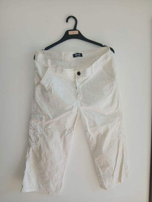 Vand pantaloni bumbac 3/4 de vara barbati masura XL putin purtati stare perfecta