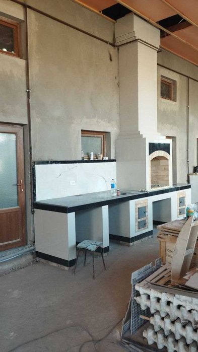 Камины,Летние кухни, Барбекю