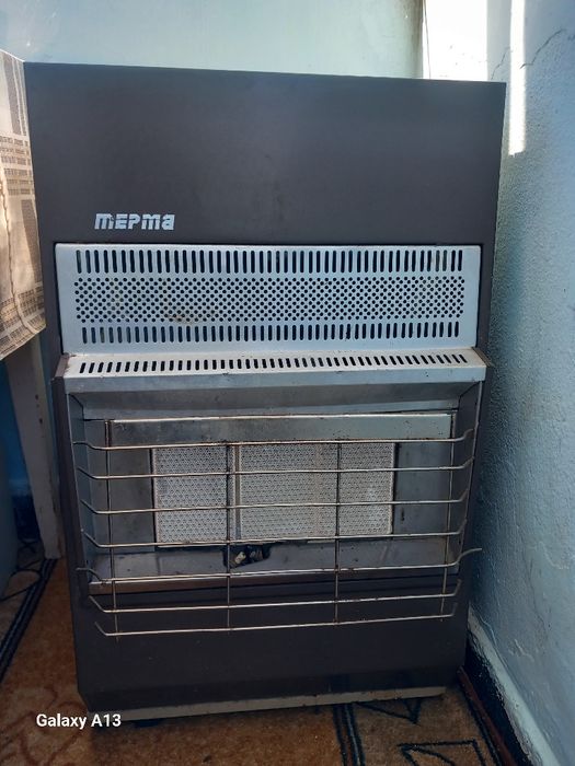 Газова печка + бутилка