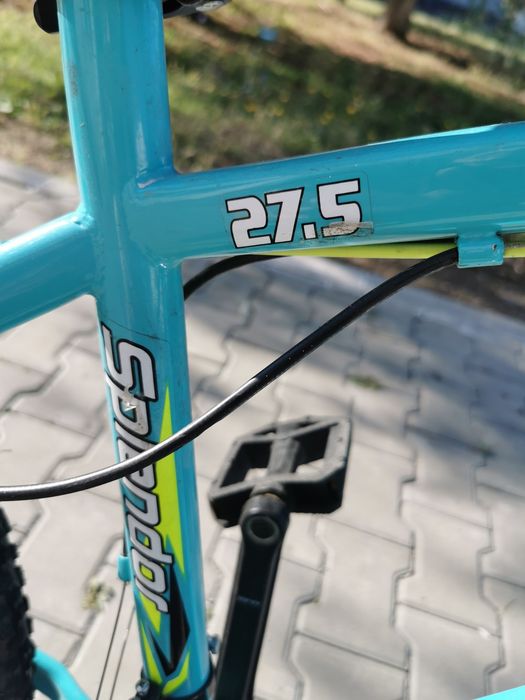 Bicicletă turcoaz 27,5