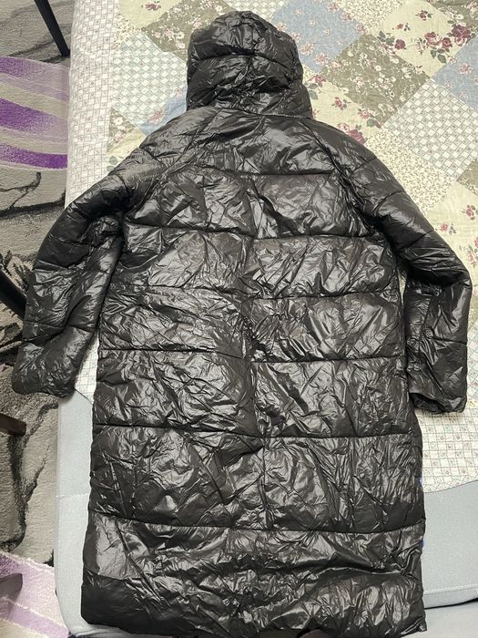 Куртка теплая длинная размер 46