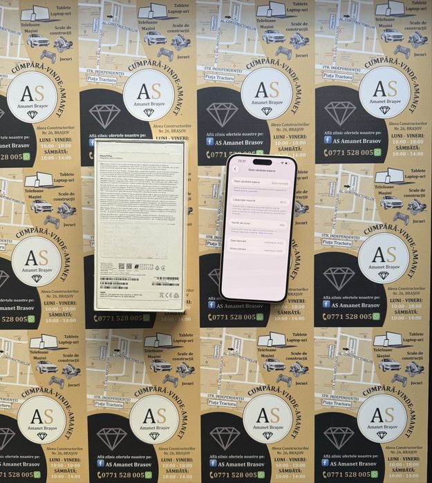 Apple iPhone 15 Plus Yellow 128Gb Neverlocked la cutie