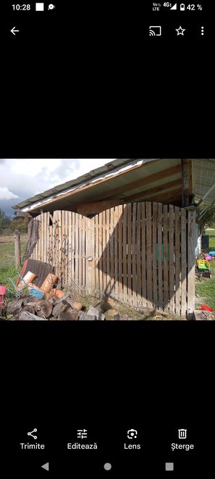 Vând poarta lemn stejar