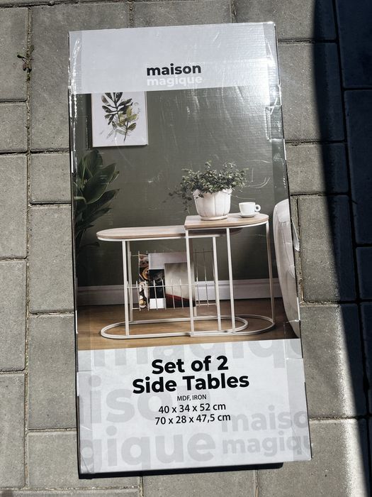 Set masute auxiliare