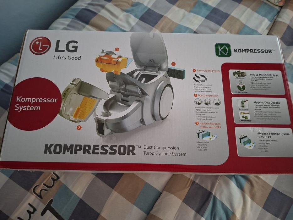Продаётся новый пылесос LG