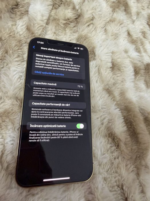 Vând iPhone 12 Pro Max  256 gb – Gold – 1500 lei
