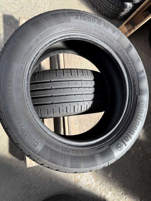 2x Anvelope Vara 215/55 R16 - Continental Conti Premium Contact 5