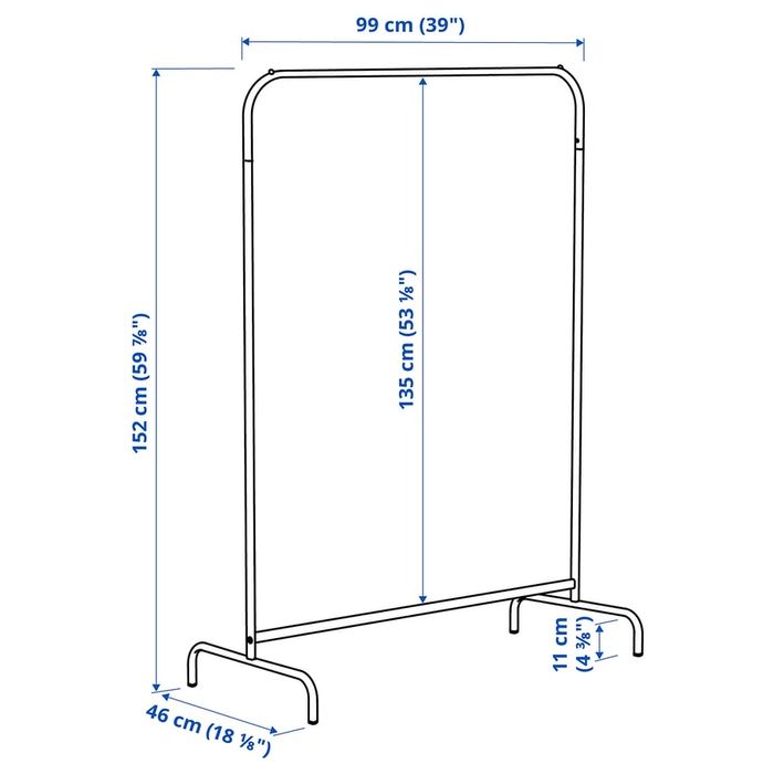 2 buc Stander haine, alb, 99x152 cm