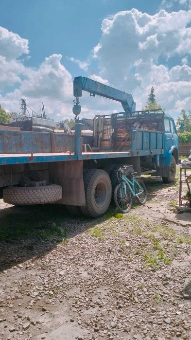 Автомобиль МАЗ с КМУ Тадано 3тонны