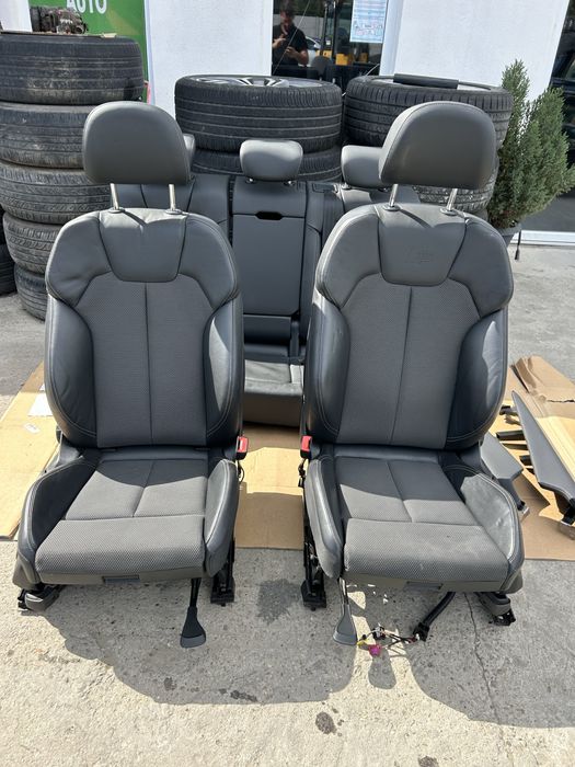 Interior piele , scaune față și banchete spate Audi Q5 FY