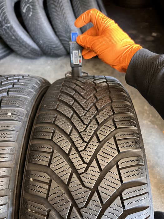 4 anvelope iarna 205/55/16 , Continental , 8 mm