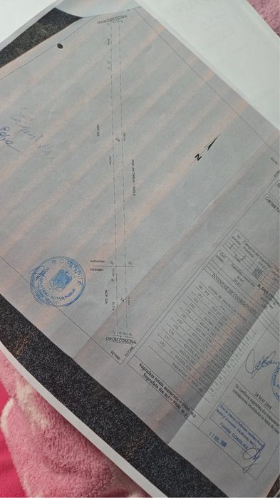 Vând teren în Comuna Războieni Jud. Neamț în spatele primăriei 9900 mp