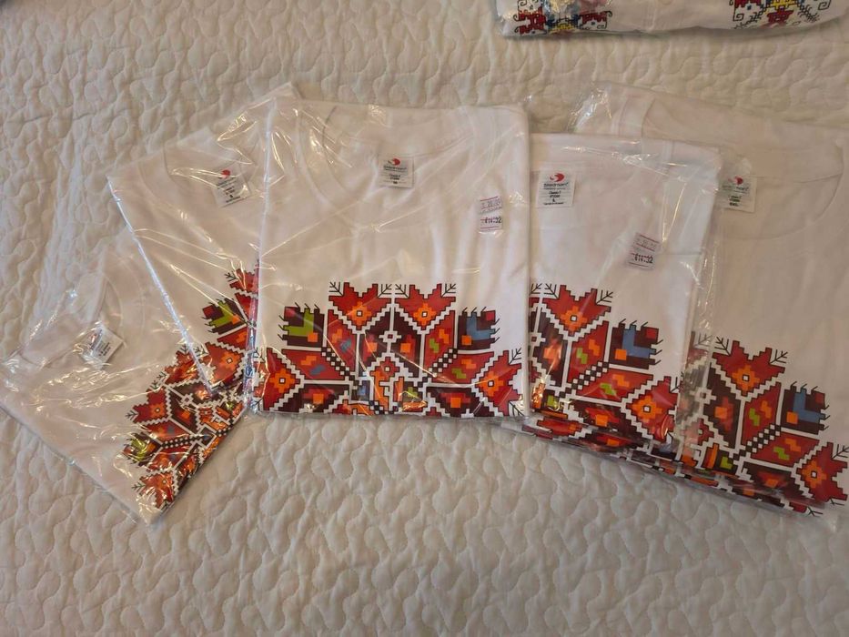 Ново! Тениски с принт.Народни мотиви 15 лв