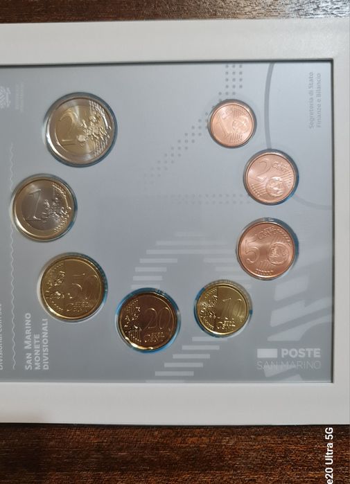 Евро сет Сан Марино 2025- Card Coin 24\25  SM