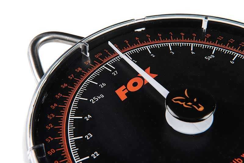 Кантар за риболов FOX Dial Scale 120Lbs 54kg