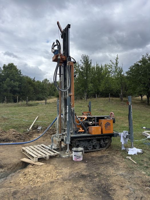 Foraje puțuri apă 40–200 m | Pompe de căldură