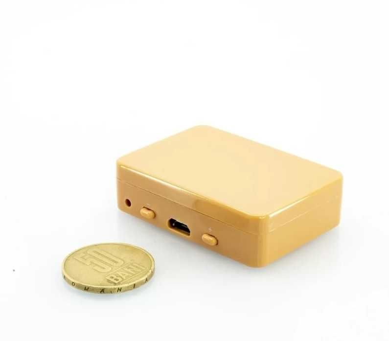 Cutiuta GSM cu Casca de Copiat Nedetectabila Raspuns AUTOMAT Fara Tel