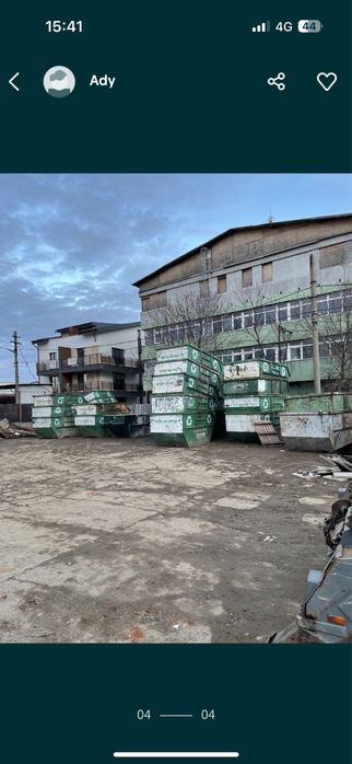 Inchiriez buldoexcavatir bobcat miniexcavator container moluz