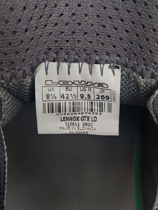 LOWA Lennox Gtx Lo(GoreTex)-Като Нови-№42,5