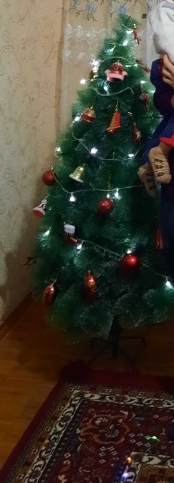 ЕЛКА ИСКУССТВЕННАЯ НОВОГОДНЯЯ christmas 2024 светодиодная заснеженная