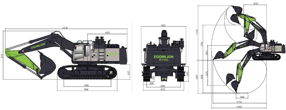 Экскаватор ZE750G