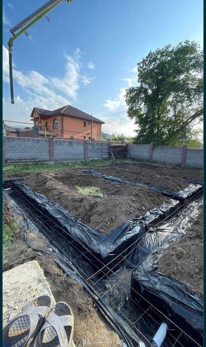 Устройство фундамента. Бетон. Стяжка. Фундамент под ключ