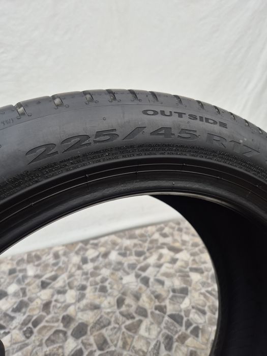 4бр 225 45 17 Pirelli летни 22г