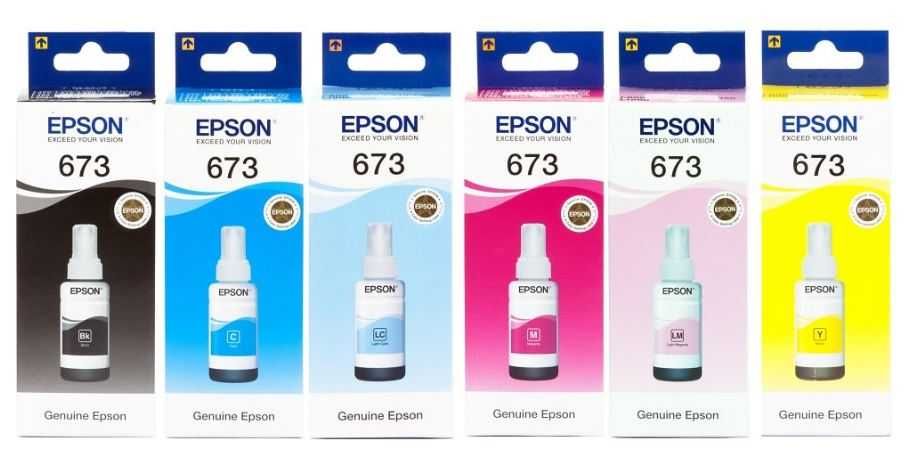 Чернила для принтера Epson Canon HP/Chernila dlya printera Epson Canon
