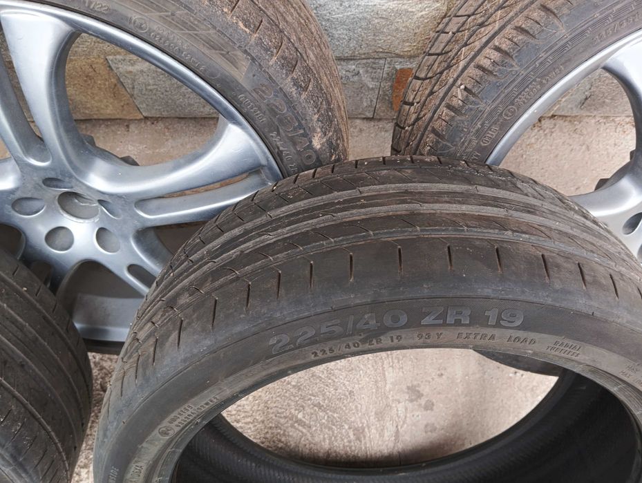 Джанти с гуми 19"5×100