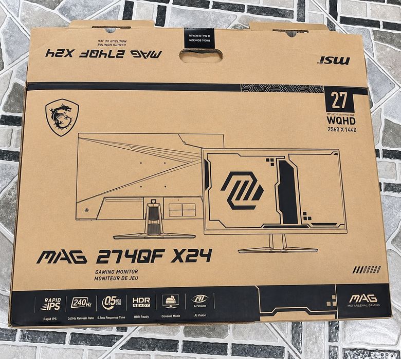 MSI MAG274QF x24 240Hz 2K 0.5 Ms