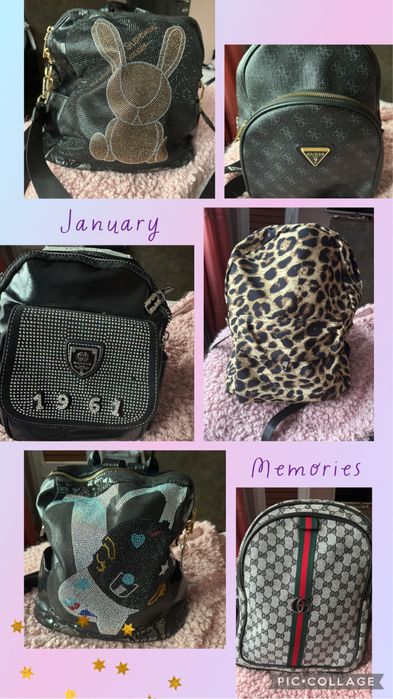 Раници  различни модели и размери