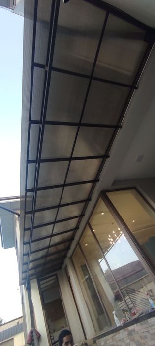 Навес, Решотка, Перила, Ограждения, Лексан. Металлоконструкция