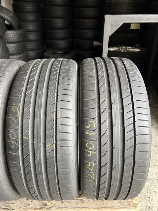 4 anvelope vara 255/35/19 + 225/40/19 , Continental !