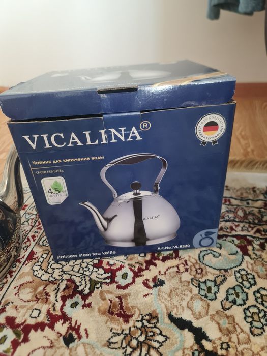 Продам чайники новый vicalina