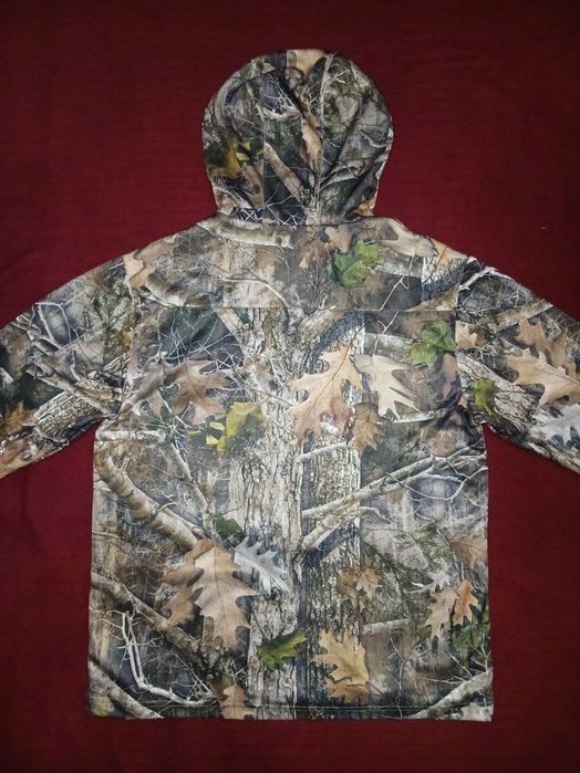 Из США, камуфляжная толстовка с капюшоном,бренда RED HEARD.