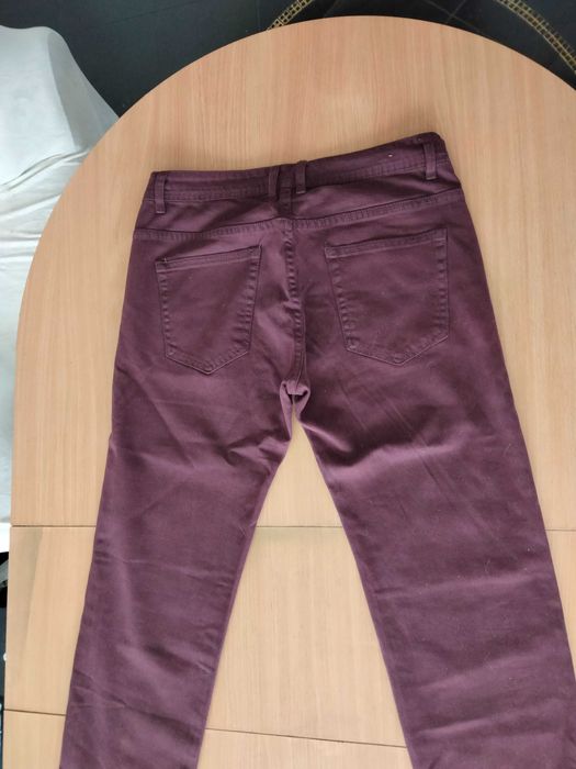 Blugi barbati visiniu - bordo Bruno Leoni S - M noi