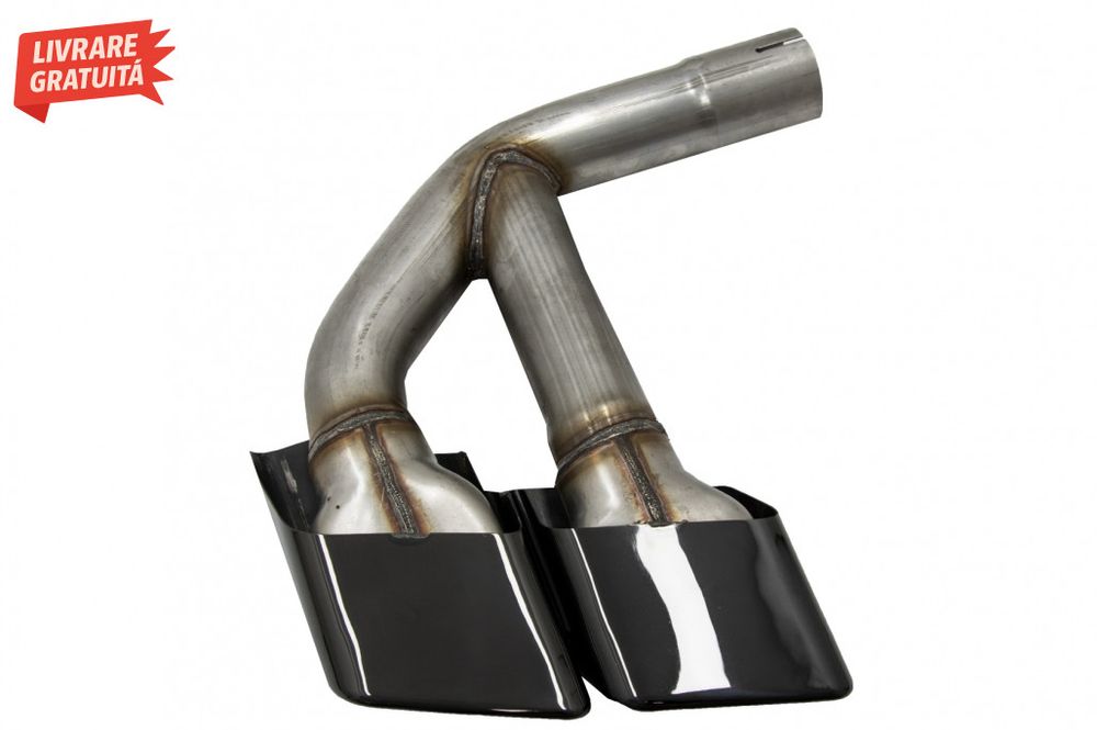 Ornamente toba Audi Q7 4M (2015-2019) SQ7 Design Negru doar pentru Ben